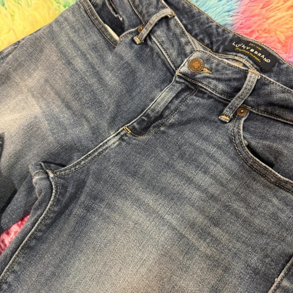Lucky Brand Lolita‎ Skinny Jeans Womens 6/28 Regular Blue Medium Wash Denim